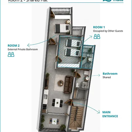 F52 Bedroom In Pethouse *
